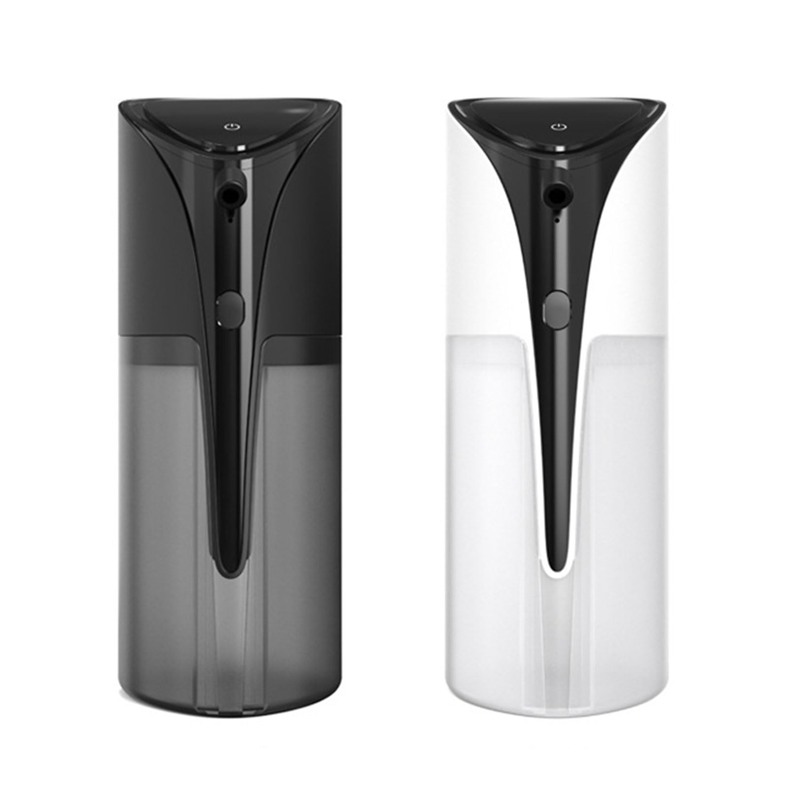 Dispensador de jabón con sensor de movimiento USB C, recargable, sin contacto, ajustable, impermeable, para baño y cocina, sensor de movimiento