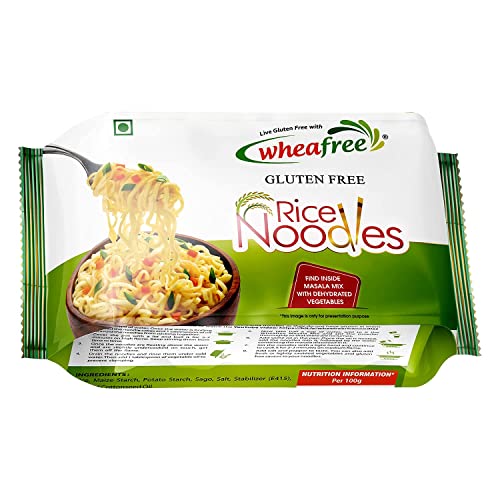 Image of Wheafree Gluten Free Sorghum Sooji (Pack of 2 x 400g Each) & Wheafree Rice Noodles - Pack of 2 (200g Each)