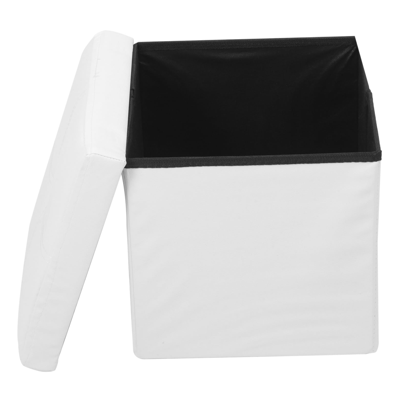 Coffre de rangement 27l pliable et robuste en lin PRETYZOOM