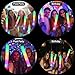 GDHZWTMY 36 Pcs LED Foam Glow Sticks Bulk,Glow in The Dark Party Supplies，Foam Light Up Sticks 3 Modes of Color Flashing for Birthday,Wedding,Raves,Carnival,Halloween Christmas,New Year,Concert