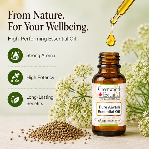 Image of Greenwood Essential Cedarwood Essential Oil (Juniperus Virginiana) with Glass Dropper Pure | Non-Sticky | Non-greasy | Lightweight | Men & Women | All Skin Types | Steam Distilled 100ml