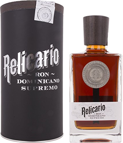 Ron Relicario Supremo , Premium-Rum 40% vol. 10 - 15 Jahre gereift, stammt aus der Dominikanischen Republik (1 x 0.7 l)