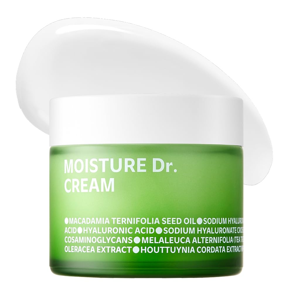 Moisture Dr. Cream 70ml (2.37 fl oz) Daily Facial Cream for All Skin Types, Healthy barrier, Deep Hydration, Soothing Cream