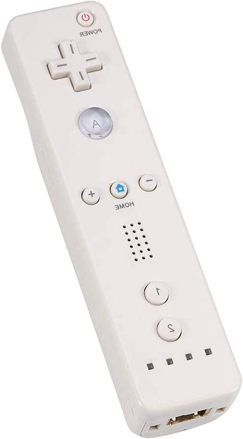 Wii Remote Controller,MOLICUI Wii Game Wireless Controller for Nintendo Wii/Wii U Console,2 Packs,White