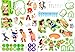 Bible Activity Jonah, Noah, Moses, Joseph, Jesus, David - Sticker Book Over 80 Stickers (Set of 6 Books)