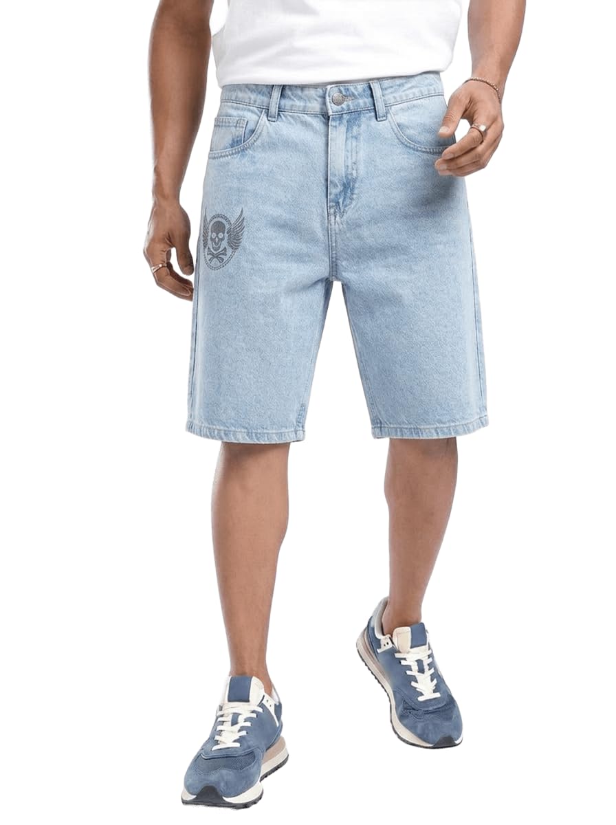 acuan Men's Denim Shorts-picture-51