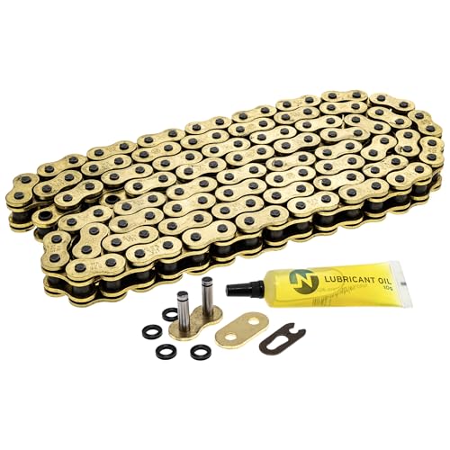 NICHE Gold 525 X-Ring Chain 120 Links with Connecting Master Link