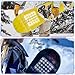 SAVITA 2pcs Snowboard Stomp Pads, Clear Snowboard Grip Pad Anti Skidding Self Adhesive Spike Stomp Pad Mat Provides Extra Grip for Snowboarding