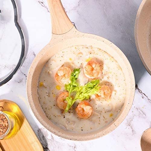 Wok Cookery Milk Pot Cooking Pot Non Stick Pan miniatura 7