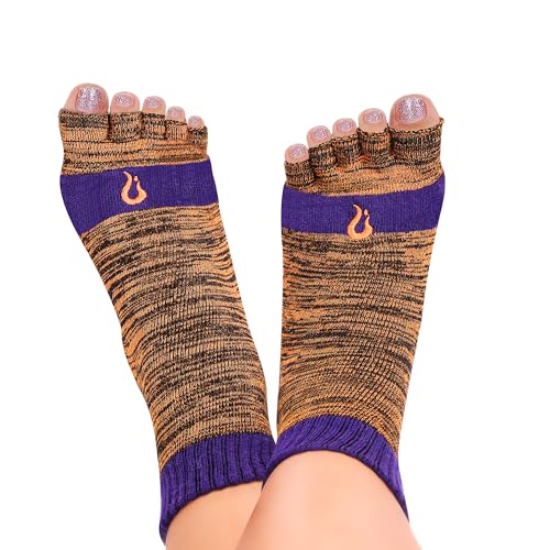 Image of KAVIAR Toe Separator Socks, Foot Alignment Socks with Toe Separators,Split Toe Socks,Yoga Sports Gym Socks for Men or Women