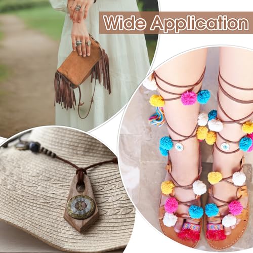 91 m x 2,6 mm Lederband, Lederschnur Veloursleder, Basteln Lederbänder, Faux Wildleder Schnur für Ketten DIY Armband Halskette Schmuck Handwerk (Braun)