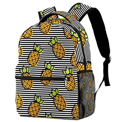 Sac à dos de voyage ananas pour les sorties scolaires et vacances