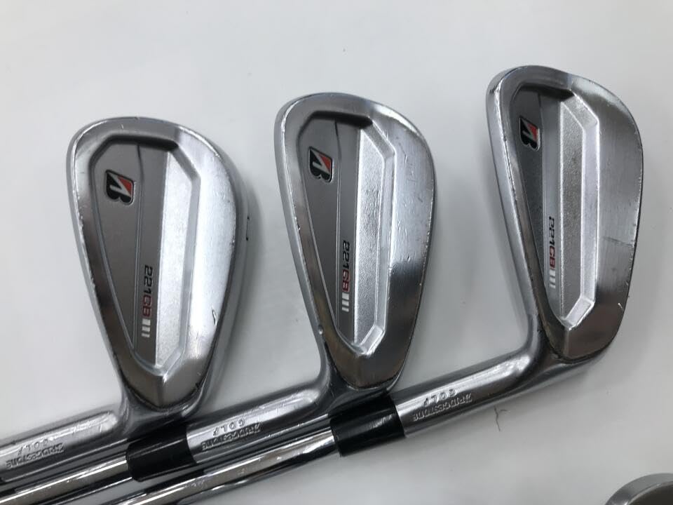 Amazon.co.jp: 【中古】ブリヂストン 221CB アイアンセット 25° S