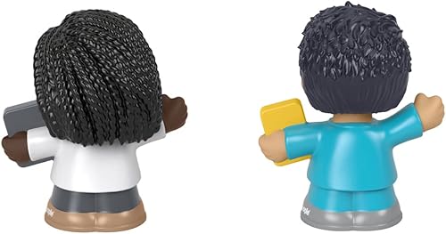 Miniatura 4 de F-Price - Paquete de figuras de juguete ~ Juego de figuras de inicio de historias - HBW65 ~ Figuras de médico y enfermera, morado, blanco, azul, gris