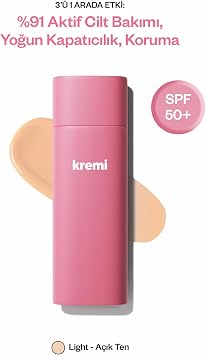 Kremi ALL IN ONE BB CREAM Light   SPF 50+   Y ksek Kapat c l k   Nemlendirici Ton E itleyici   Suya Dayan kl    50 ml