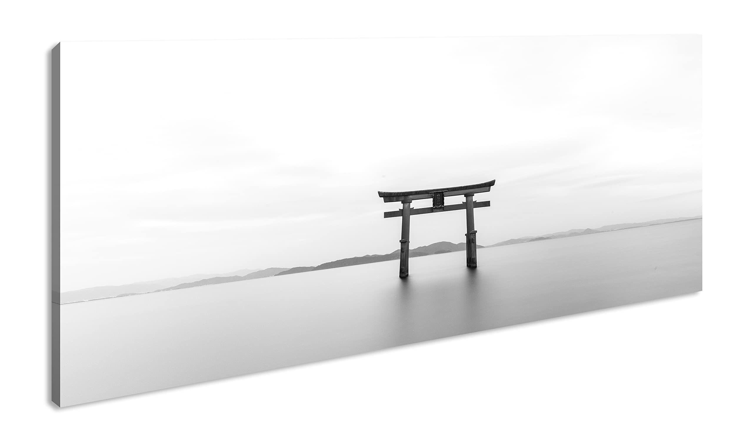Obraz na płótnie symbol religii Shinto – Wiara w życiu codziennym panoramiczny format: 100 x 50 cm XXL druk artystyczny obraz na blejtramie/obraz ścienny/dekoracja salonu