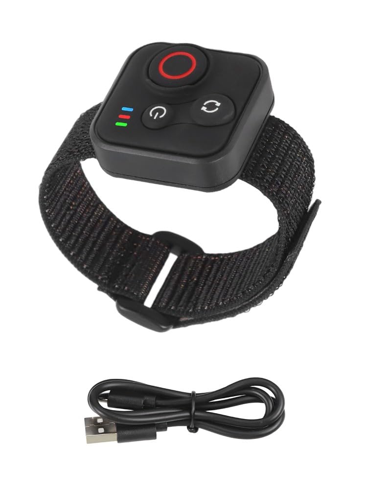 Telecomando wireless per Insta360 X5, portata 50 m, otturatore con batteria da 120 mAh, compatibile con Pro 2 Hero Series