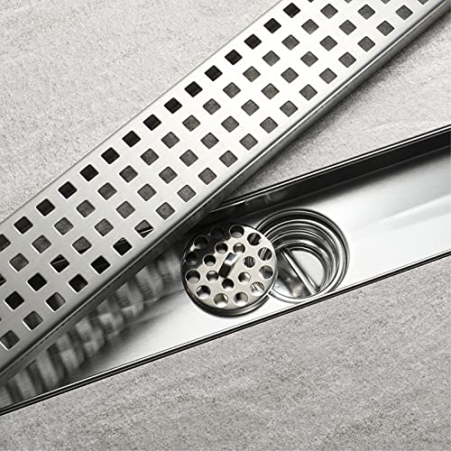 Caniveau de douche avec couvercle amovible pour grille de sol - 3