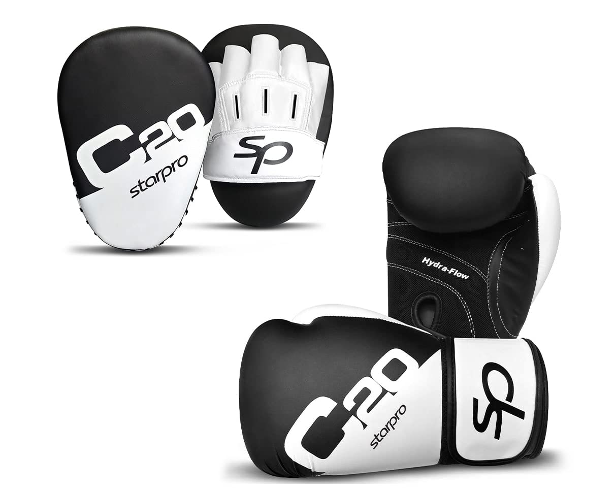 Buy Starpro C20 Boxing Gloves & Mitts for Strong Punches & Fast KOs