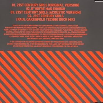 21st Century Girls: Amazon.co.uk: CDs & Vinyl