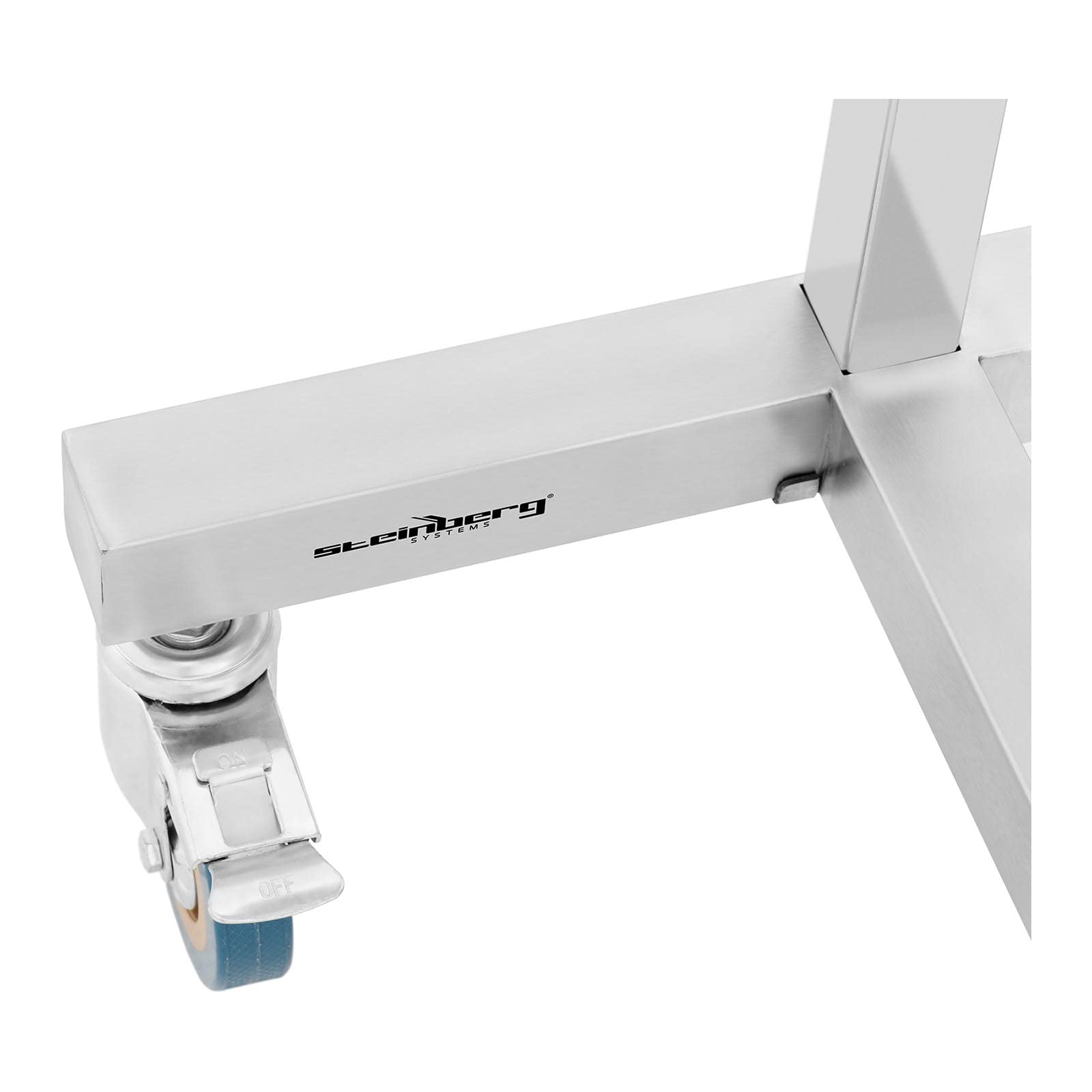 Steinberg Systems SBS-LF-151 Instrumententisch mobil 600 x 400 mm höhenverstellbar 2 3 Instrumentenwagen Instrumententisch höhenverstellbar Instrumententisch Edelstahl