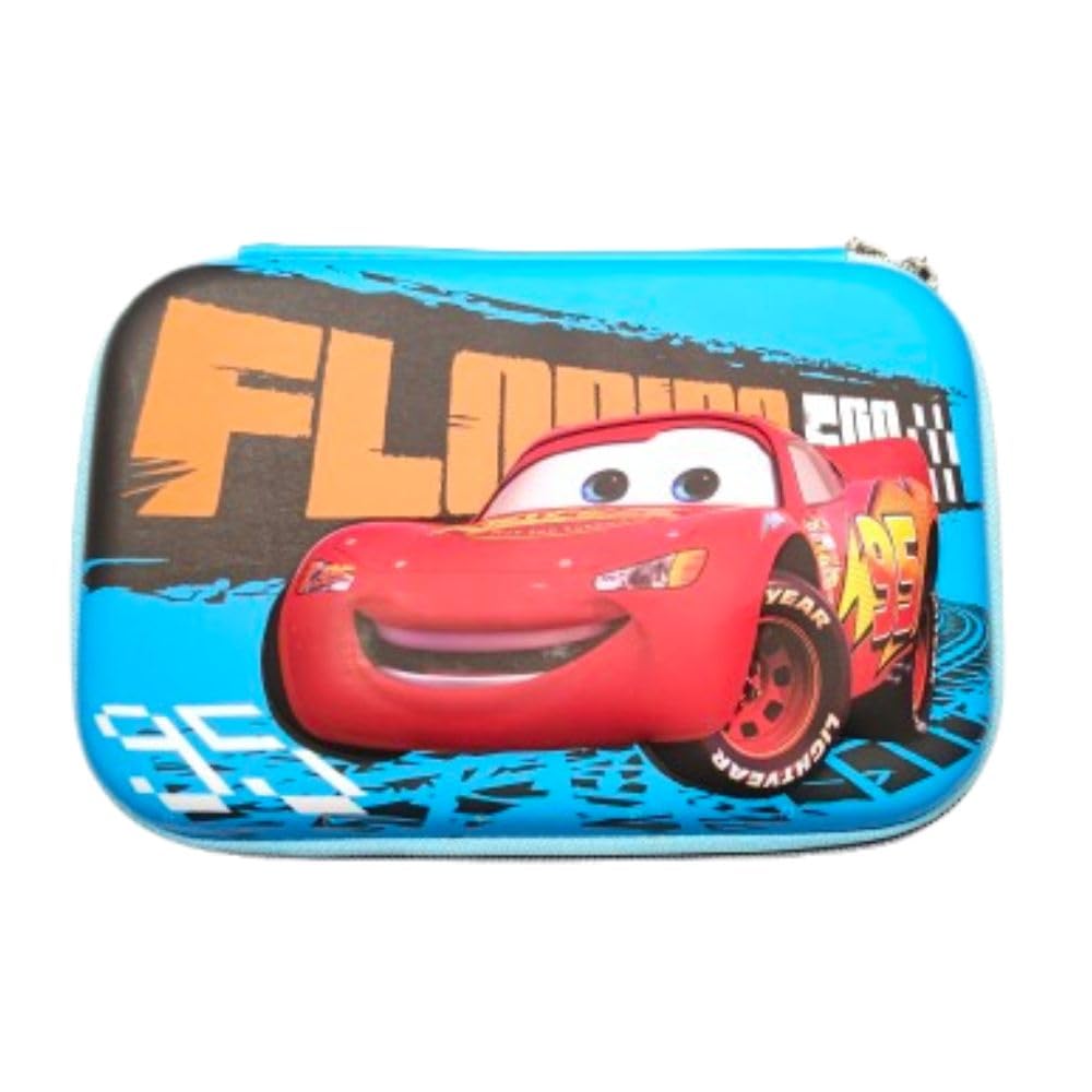 AnirdeshBig Size Eva Smiggle Pencil Pouch Stylish and Spacious Stationery Storage EVA Material Pencil Case, Large Pen Holder Box with Multi-Compartment, Cosmetic Pouch Bag for Kids (E)