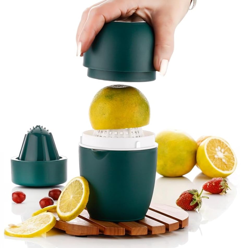 LUMONY® Shreeji Manual Hand Press Juicer Manual citrus juicer Orange juicer manual juicer for fruits Citrus Press Juicer Hand squeezer juicer and Vegetable Juicer, juicer machine -juicer (Green) (B0D2NJW9C5) Amazon Price History, Amazon Price Tracker