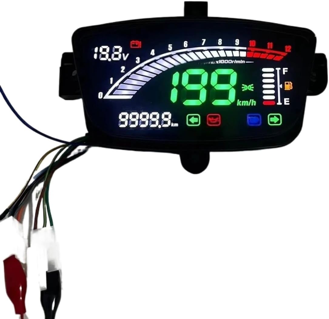 Motobike Instrument Cluster Motorcycle Speed Meter Digital Meter Odometer Gauge Gauge for Zuma YW50 BWS 50 2002-2011