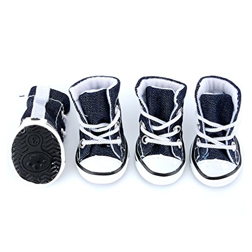 Ranphy Zapatillas deportivas para perros pequeños, con cordones, ideales para verano Cover