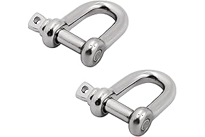 SHENGHUISS Forged D Ring Shackle 316 Marine Grade Stainless Steel d ring shackle Hardware