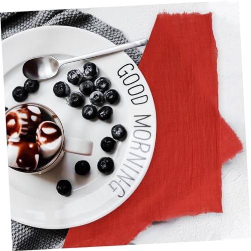 Serviettes de table réutilisables Mikikit lot de 12 tissus polyester