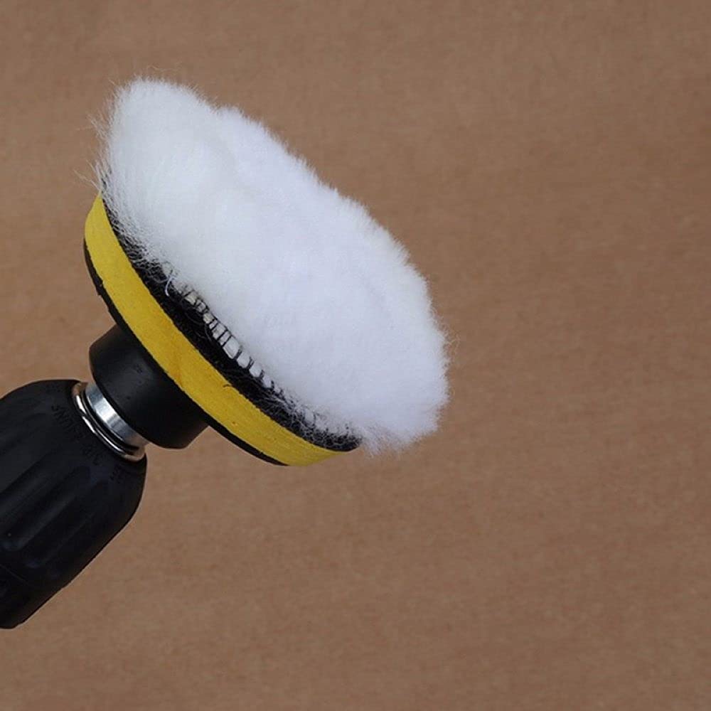 5 sztuk samochodów pad do polerowania 3/4 cala tarcza polerska gąbka samochodowa tarcze polerskie zestaw do polerowania samochodu Adapter do wiertarki car detailing, b