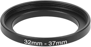 Wondiwe Transfer Rings, 32mm to 37mm Metal Step Up Rings Lens Adapter Filter Camera Tool Accessories New