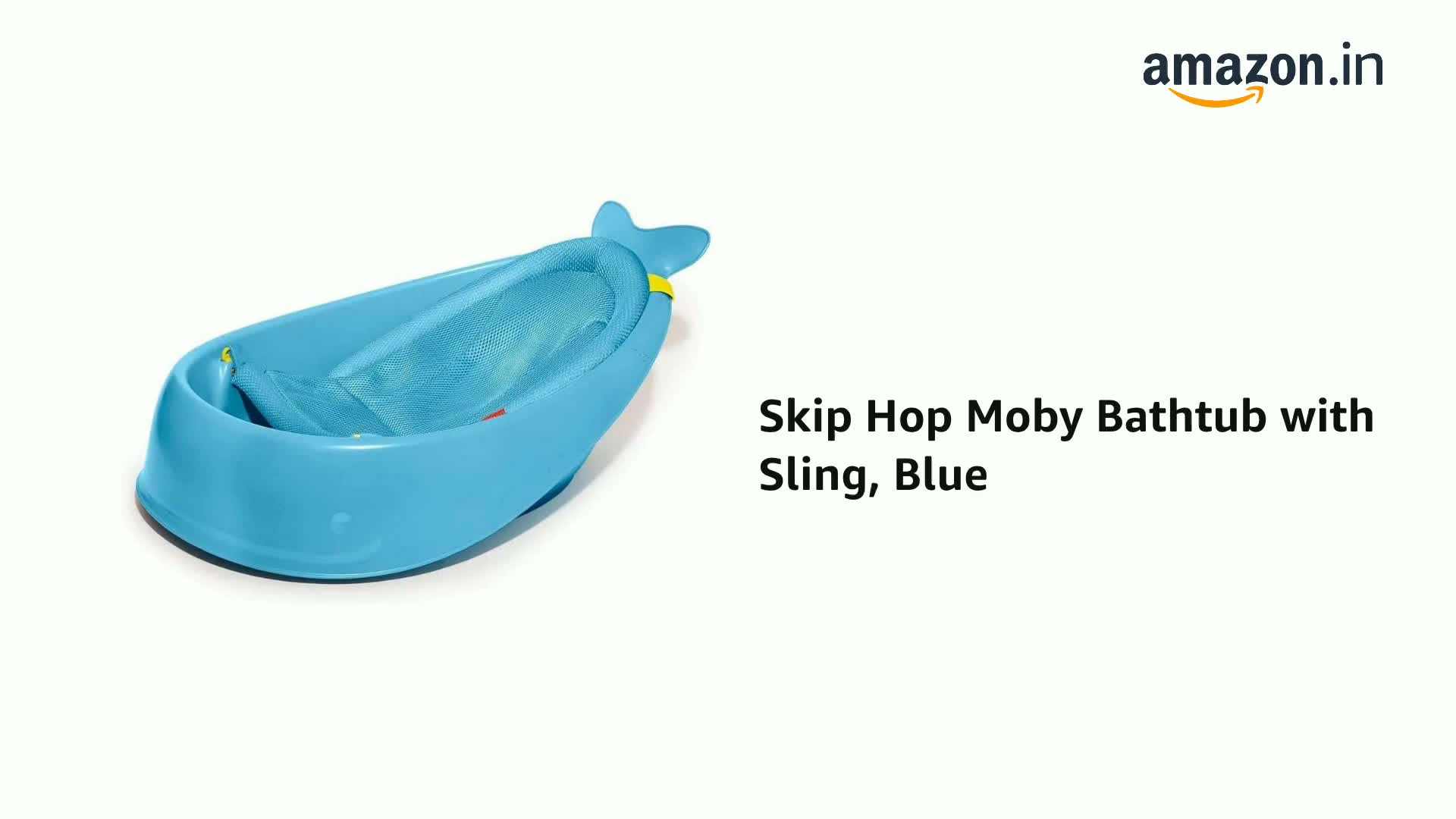 Buy Skip Hop Moby Bathtub with Sling, Blue Online at Low