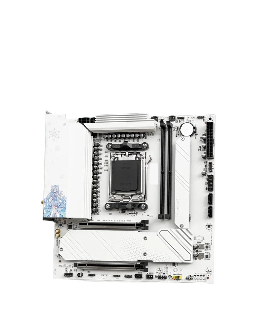 Amazon | 互換性がありますJGINYUE B650M Snow Dream M-ATX