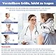 zenopax Zervixhalstraktionsgerät, Nackenstrecke für Nackenstreckung und Unterstützung, verstellbare Nackenstreckungsgeräte für den Heimgebrauch, um Nackendruck und Schmerzen zu lindern