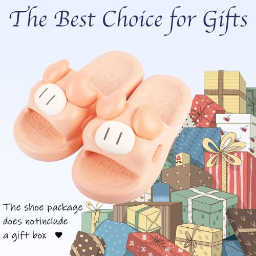 Women Cute Cartoon Open Toe Animal Shape Slippers Cozy House Slides Anti-Slip Thick Bottom Home Beach Sandals Shoes Indoor Outdoor4
