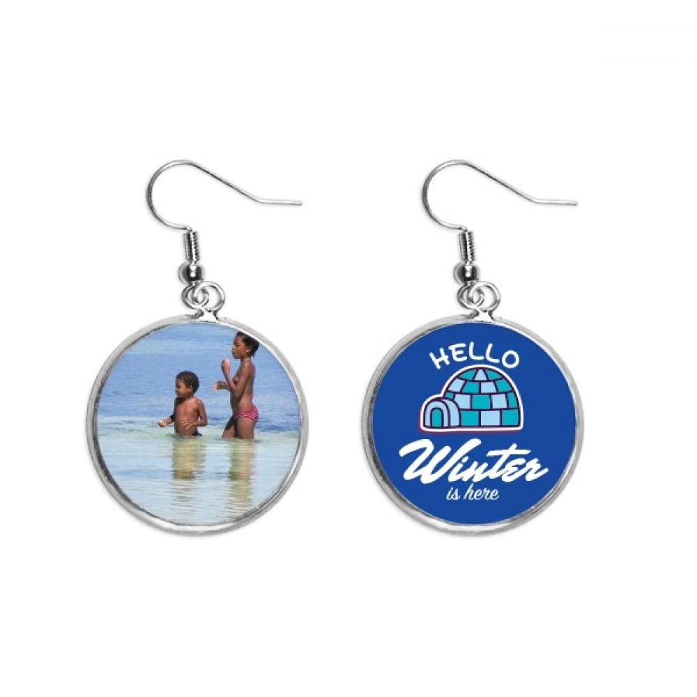 Pendiente de la gota para niños con diseño de olas de mar Ellie Yao 5