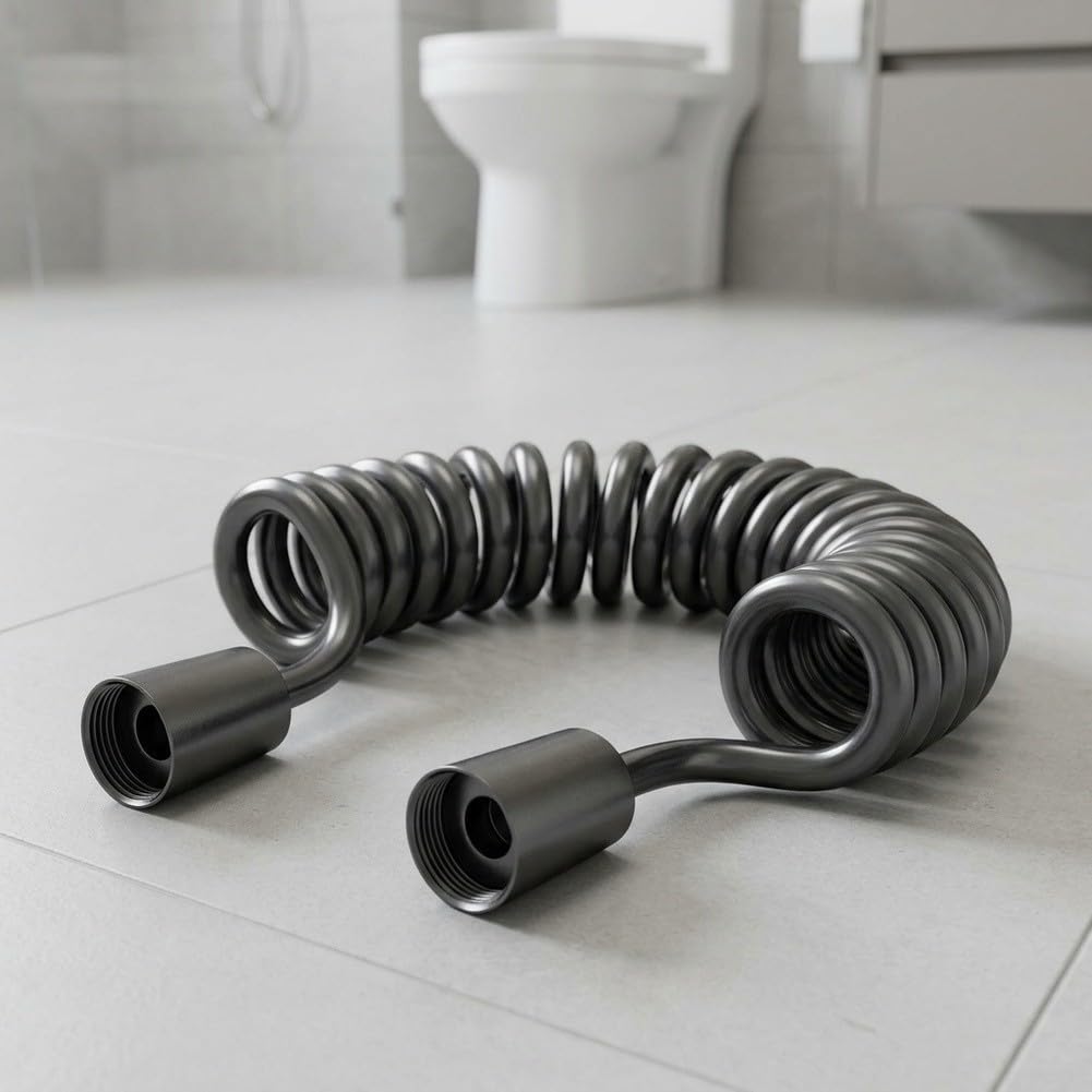 Manguera para ducha Extensible 2M para acero Inoxidable Alta Presión