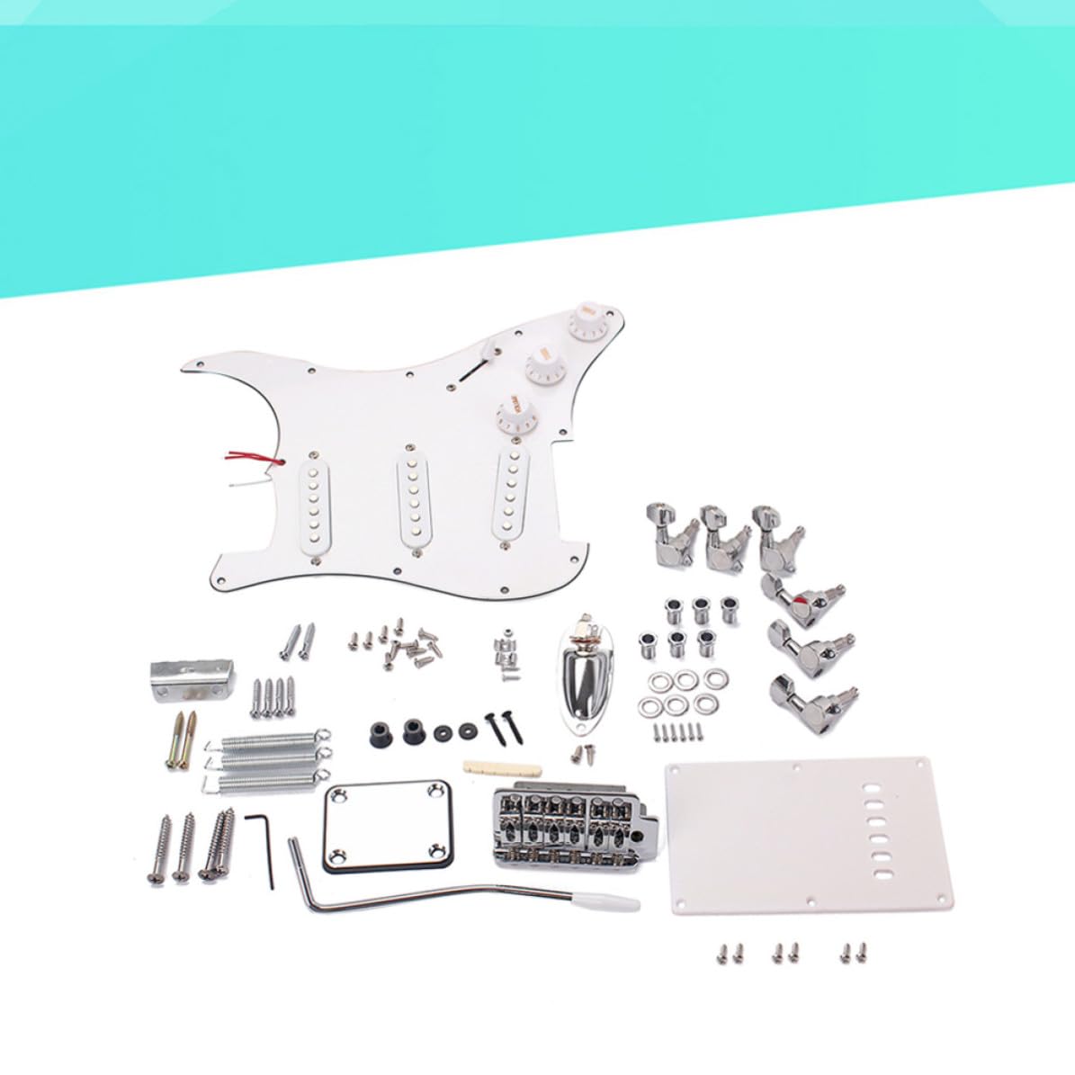 St Blanco Kit de Guitarra Eléctrica Gp502 6 Cuerdas DIY