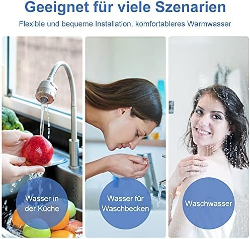 Kompaktowy 3000W Mini Elektryczny Podgrzewacz Wody Natychmiastowy Elektryczny Podgrzewacz Wody Z Kranem W Kuchni Łazienki(Biały)