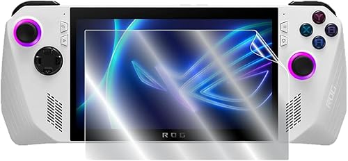IPG Protector de pantalla para consola de videojuegos Asus ROG Ally de 7 pulgadas, pantalla táctil invisible sensible Ultra HD, película