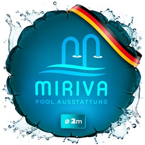 IVEUM 2m rundes Poolkissen Winter – Pool Kissen Überwinterung - Poolabdeckung Winter – Pool Luftkissen – Kissen Pool (RUND 2M)
