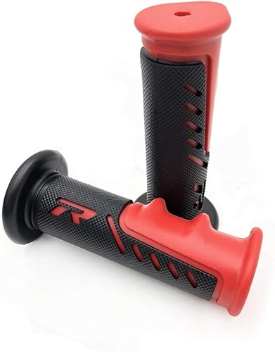 Miniatura 7 de HTTMT XH4071 - Empuñaduras de Gel Rojo Confort 0.984 in 1" Compatible con Sportsbike Motocicleta ATV KTV CB