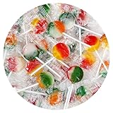 Colombina TigerPops lollipops, 2 Pound Bulk Candy (Approx. 75 pcs.), Individually Wrapped Strawberry Candy, The Hampton Popcorn & Candy Company
