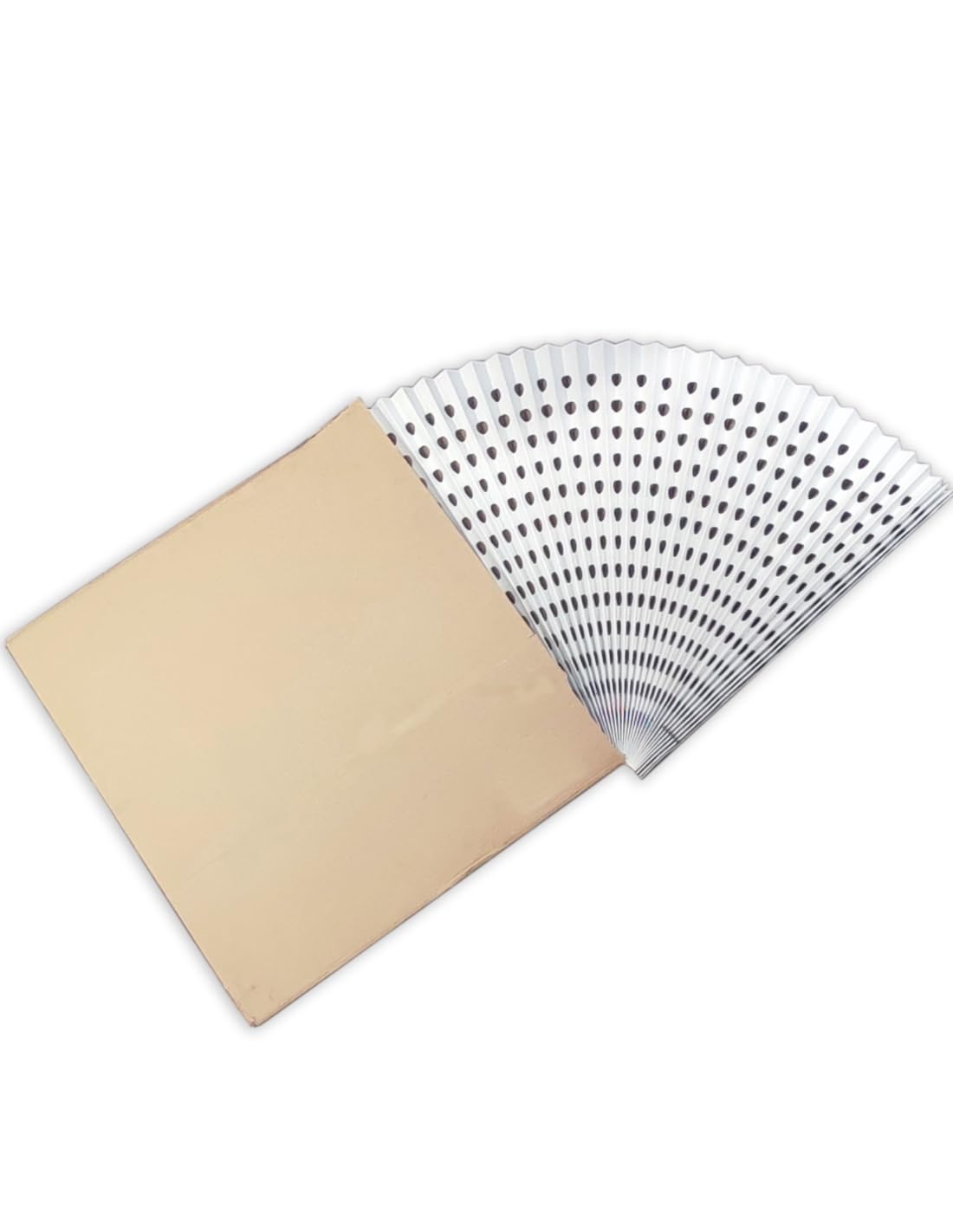 Filtro De Cartón Plegado Cara Blanca 1X10 Mts