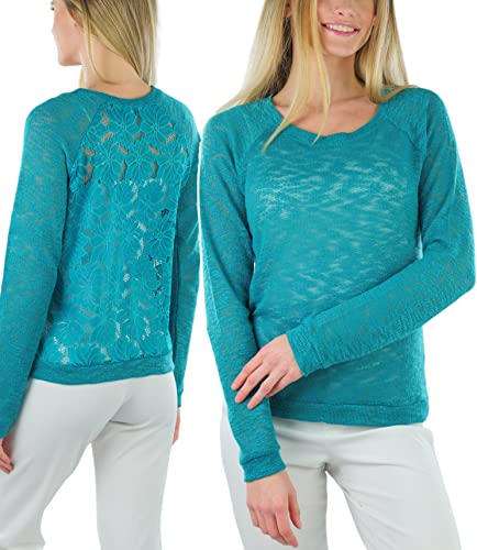 Image of ToBeInStyle Women's Classic Long Sleeve V-Neck Pullover Sweater