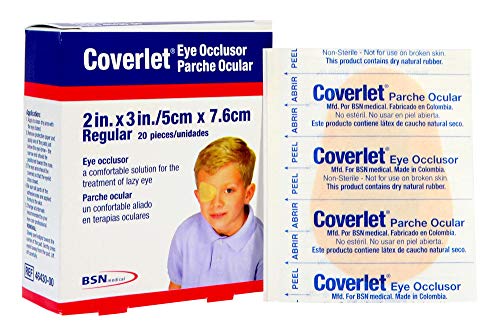Coverlet Eye Occlusor Regular size pads, 2