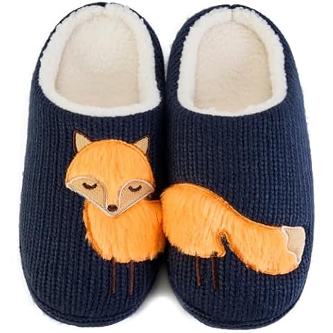 JEBUKTXE Chaussons Femme Hiver Cover