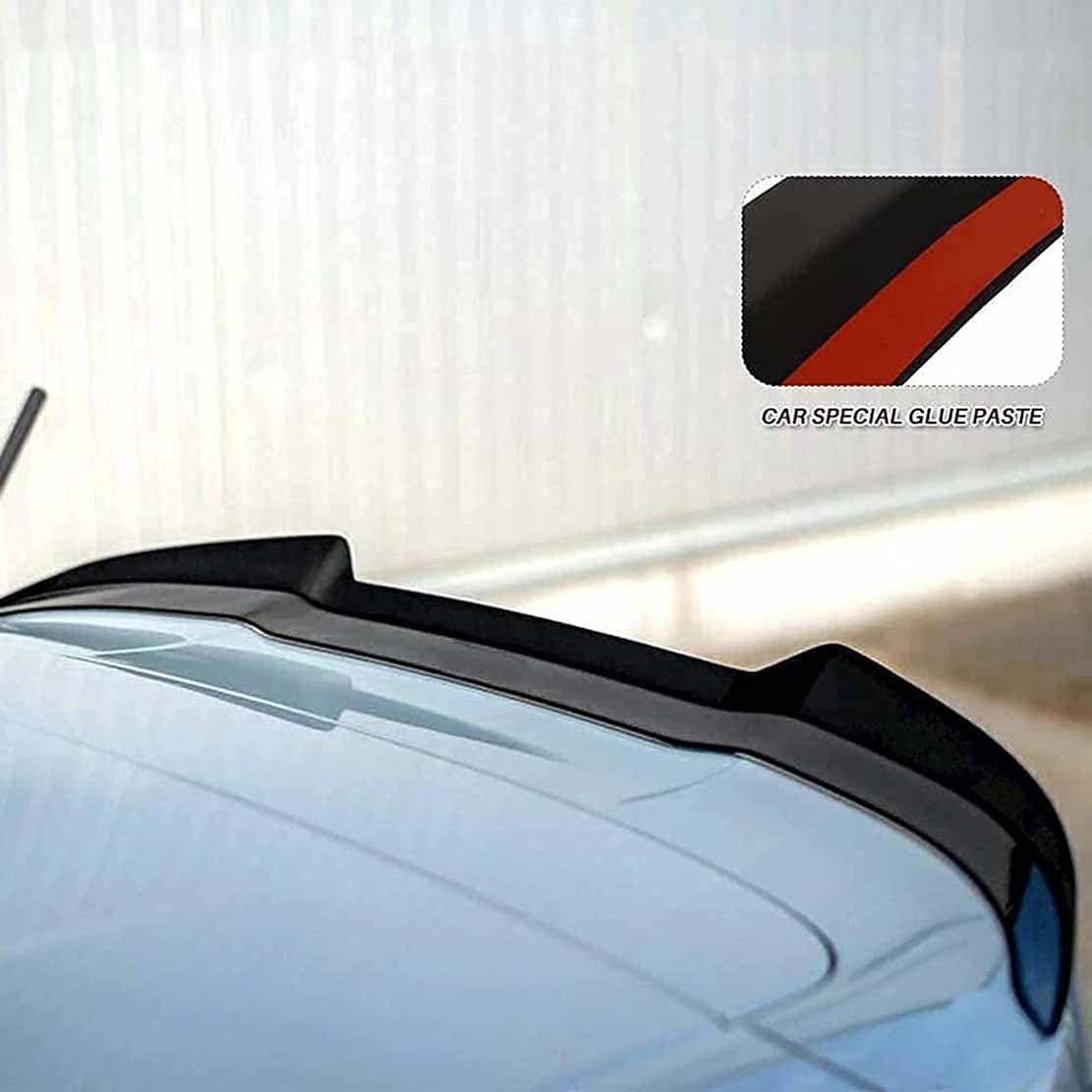 Dla Ford Fiesta St Mk8 2018 2019 2020, ABS Tylny bagażnik Stabilność Tylny Zderzak Tylna Klapa Okno Dachowe Lip Tailfin Dekoracja Modyfikacja Auto